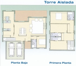 'Residencial Mas Pla'; Torre Aislada, 4 soverom, 4 bad