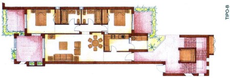 Alicate Playa - Type B, 2 bedrooms, 2 bath, 110 sqm